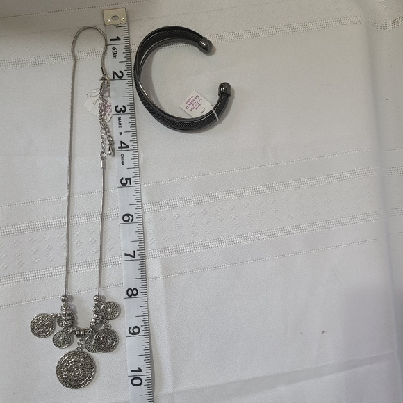 Lia Sophia Necklace & Bangle Bracelet NWT - Picture 5 of 7